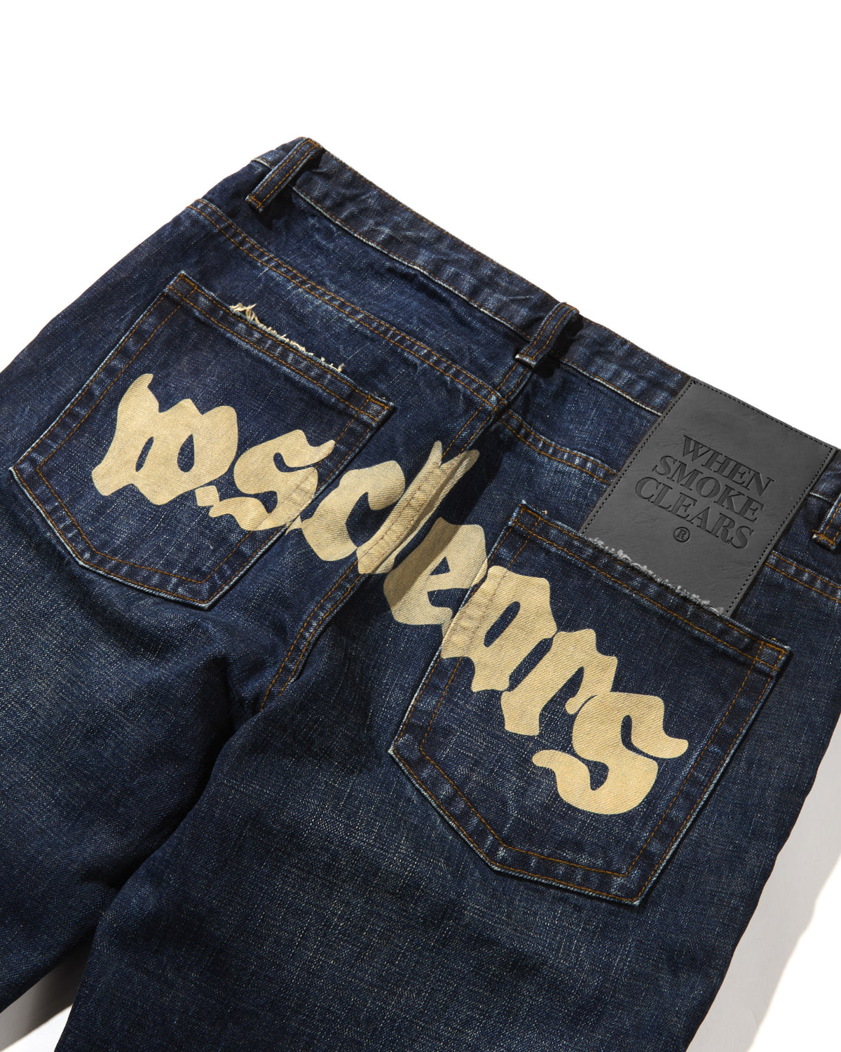Knee Studded Denim
