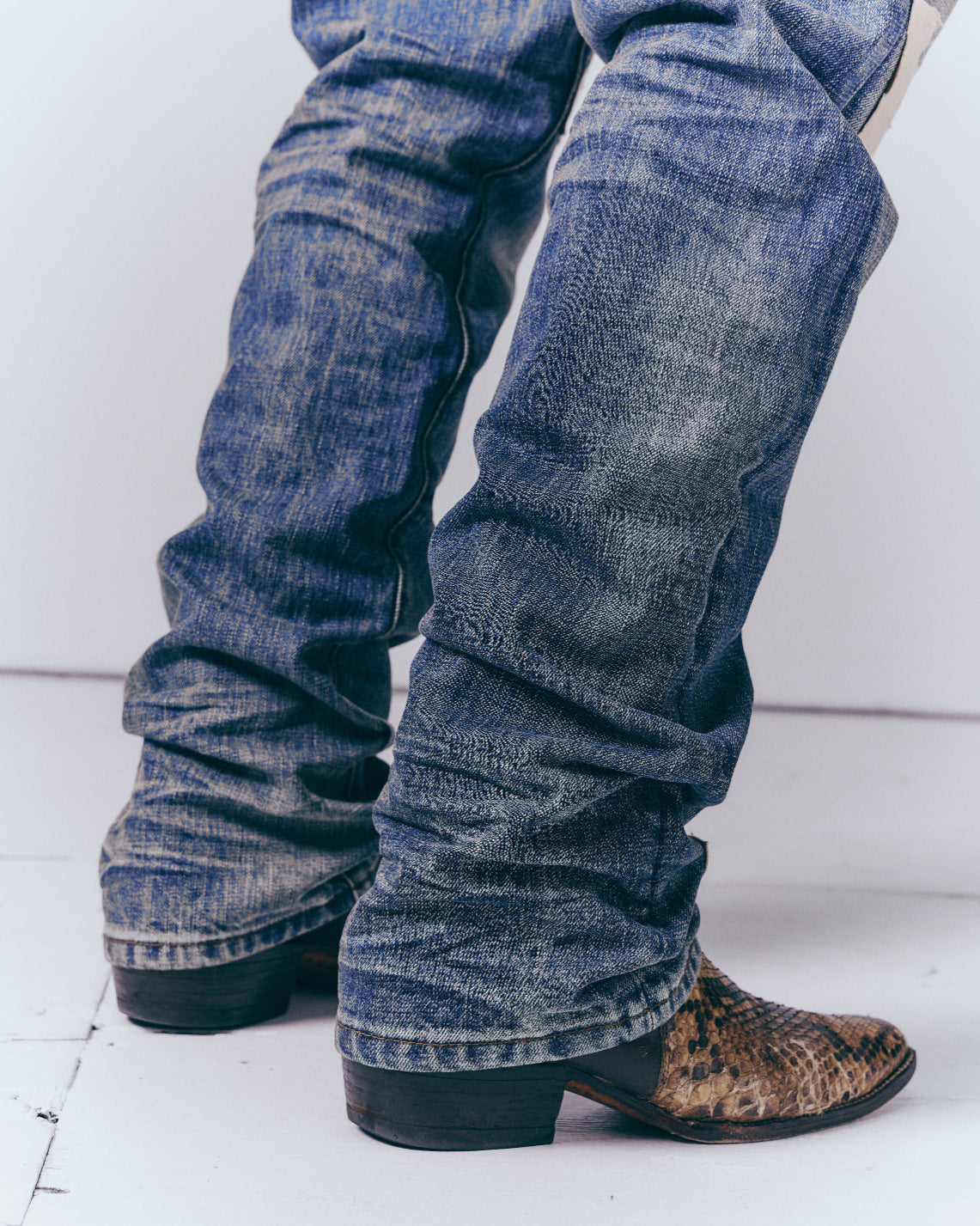 Repatched Denim