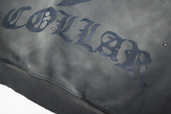 Dry Collar Studded Hoodie