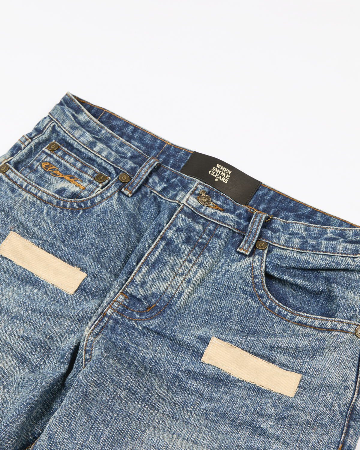 Repatched Denim