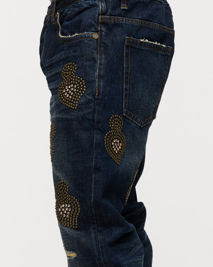 Studded Denim