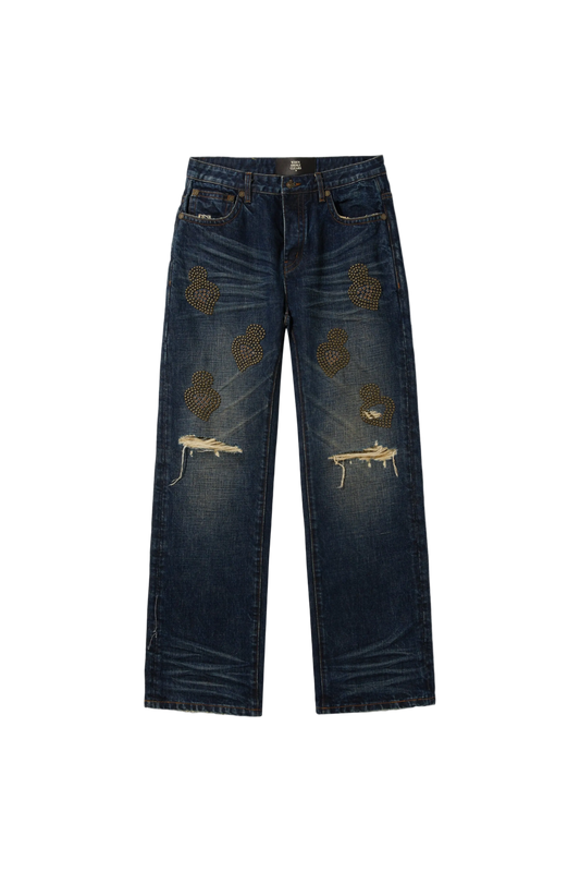 Studded Denim