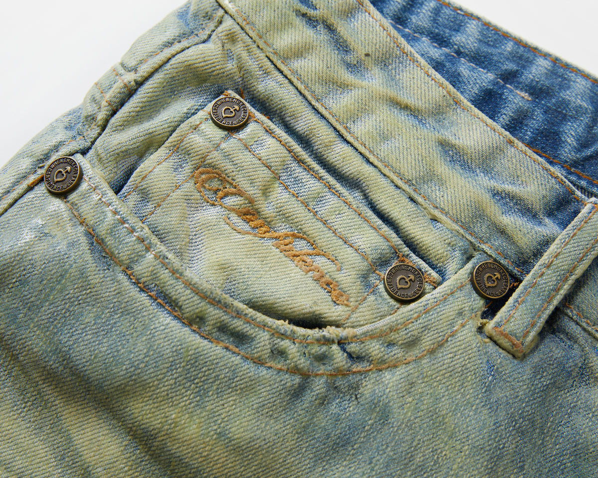 Waxed Denim
