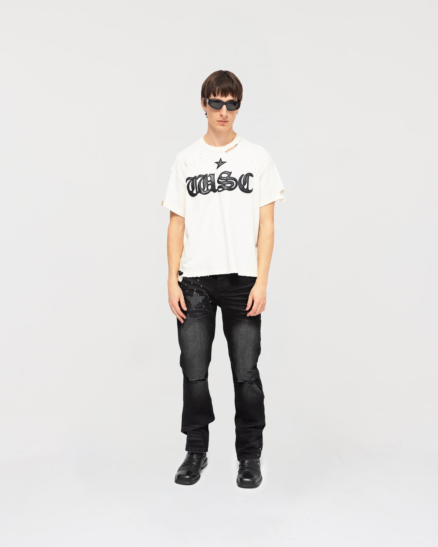Thrashed Leather Tee