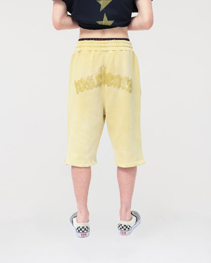 Star Leather Sweatshorts