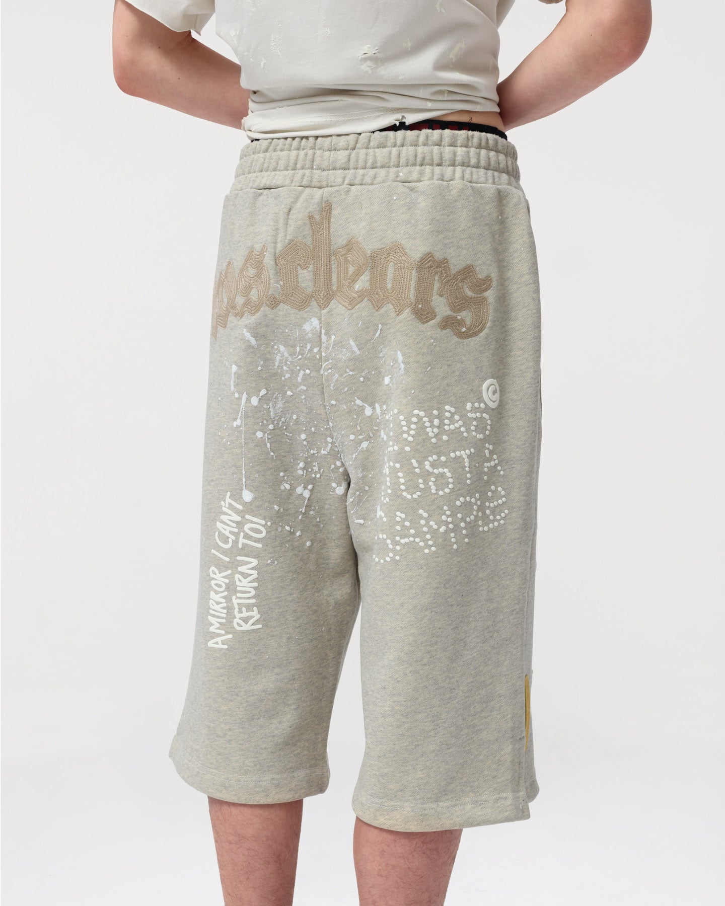 Thrashed Chainstitch Sweatshorts