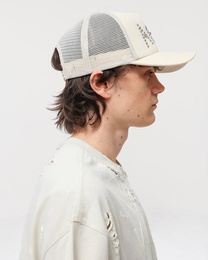 Art Studded Trucker