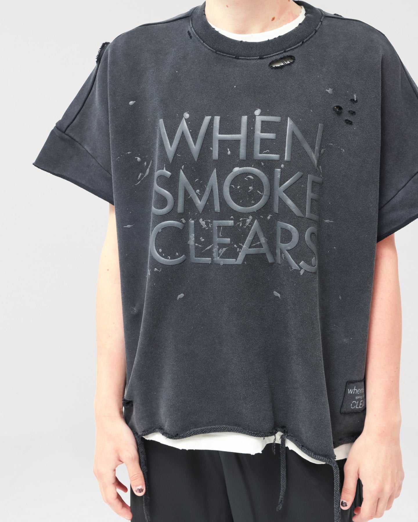 Logo Half-Sleeve Sweater