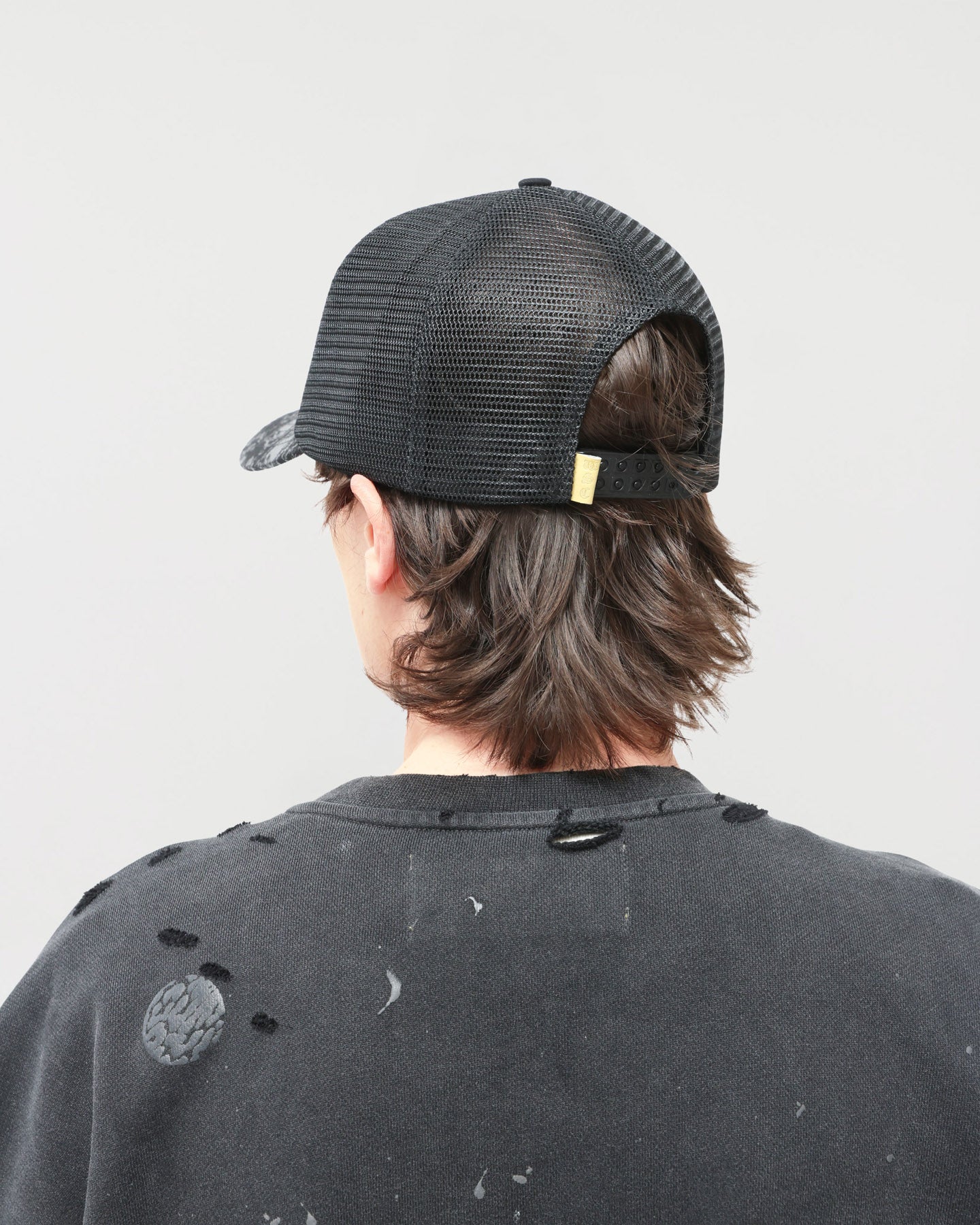 Art Studded Trucker