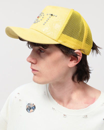Art Studded Trucker
