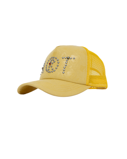 Art Studded Trucker