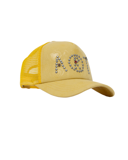 Art Studded Trucker