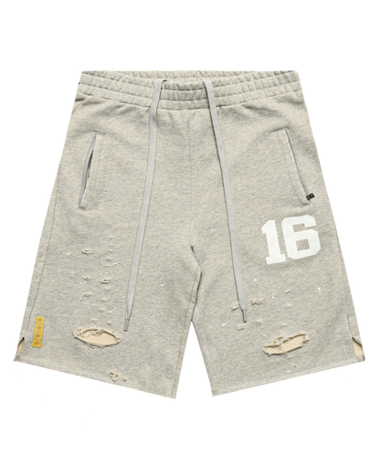 Thrashed Chainstitch Sweatshorts