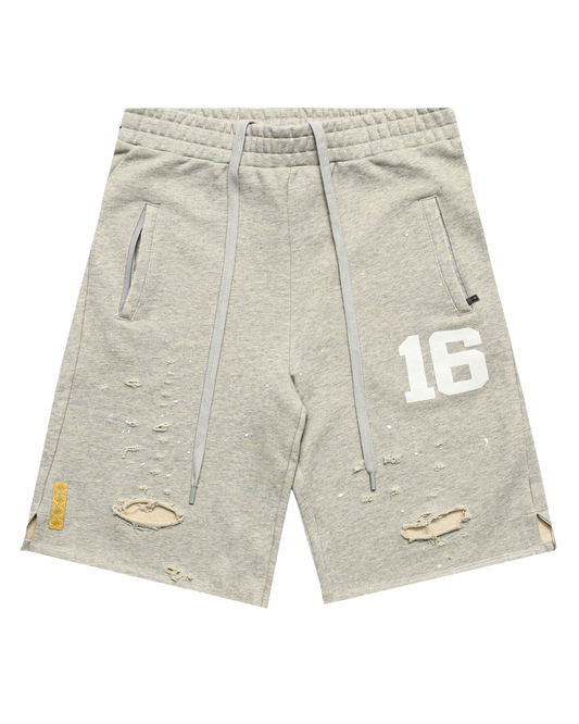 Thrashed Chainstitch Sweatshorts