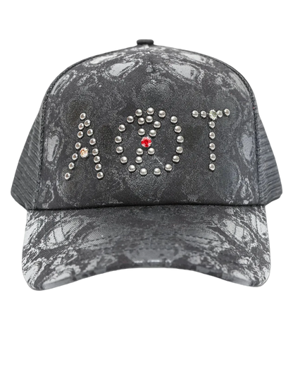 Art Studded Trucker