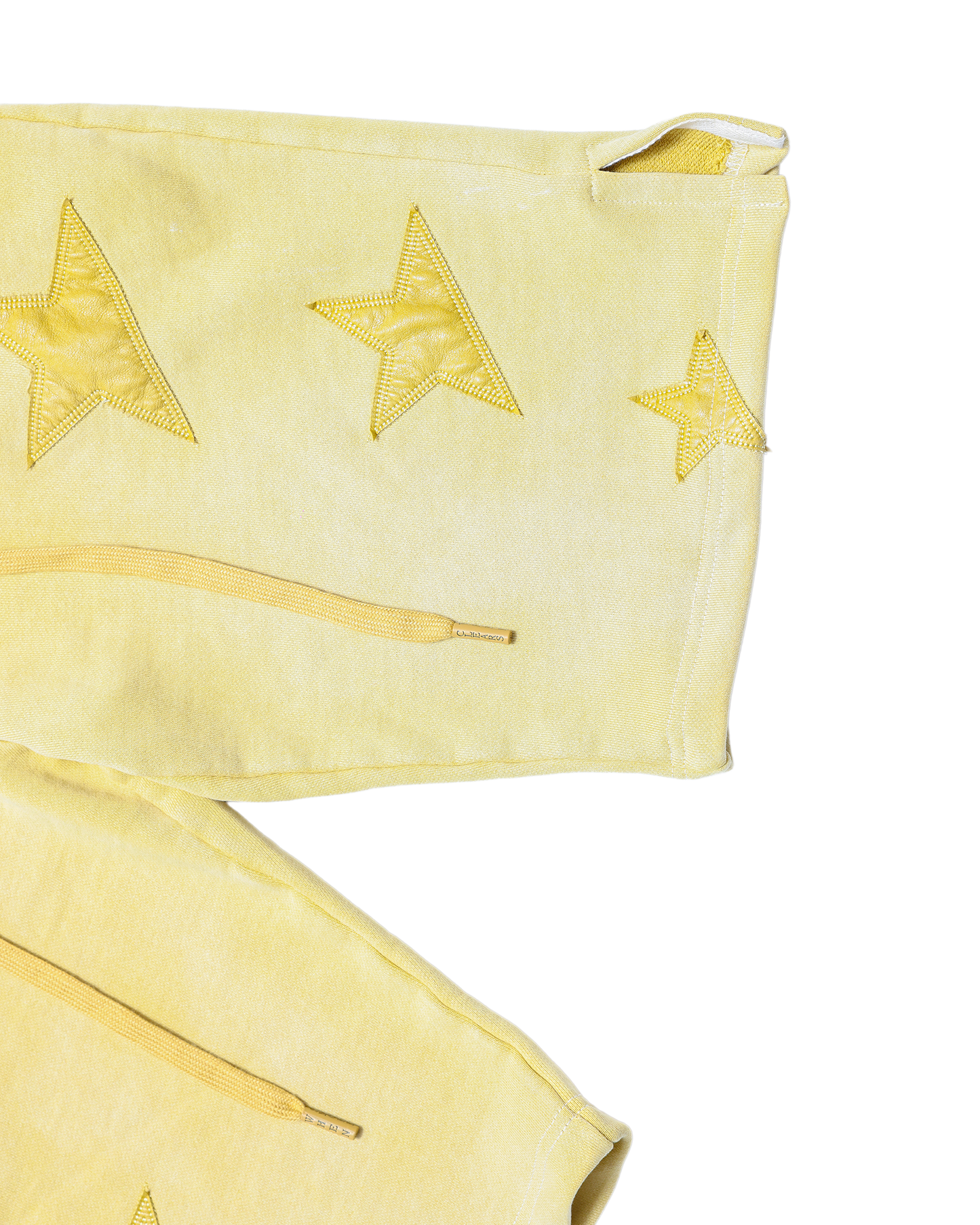Star Leather Sweatshorts