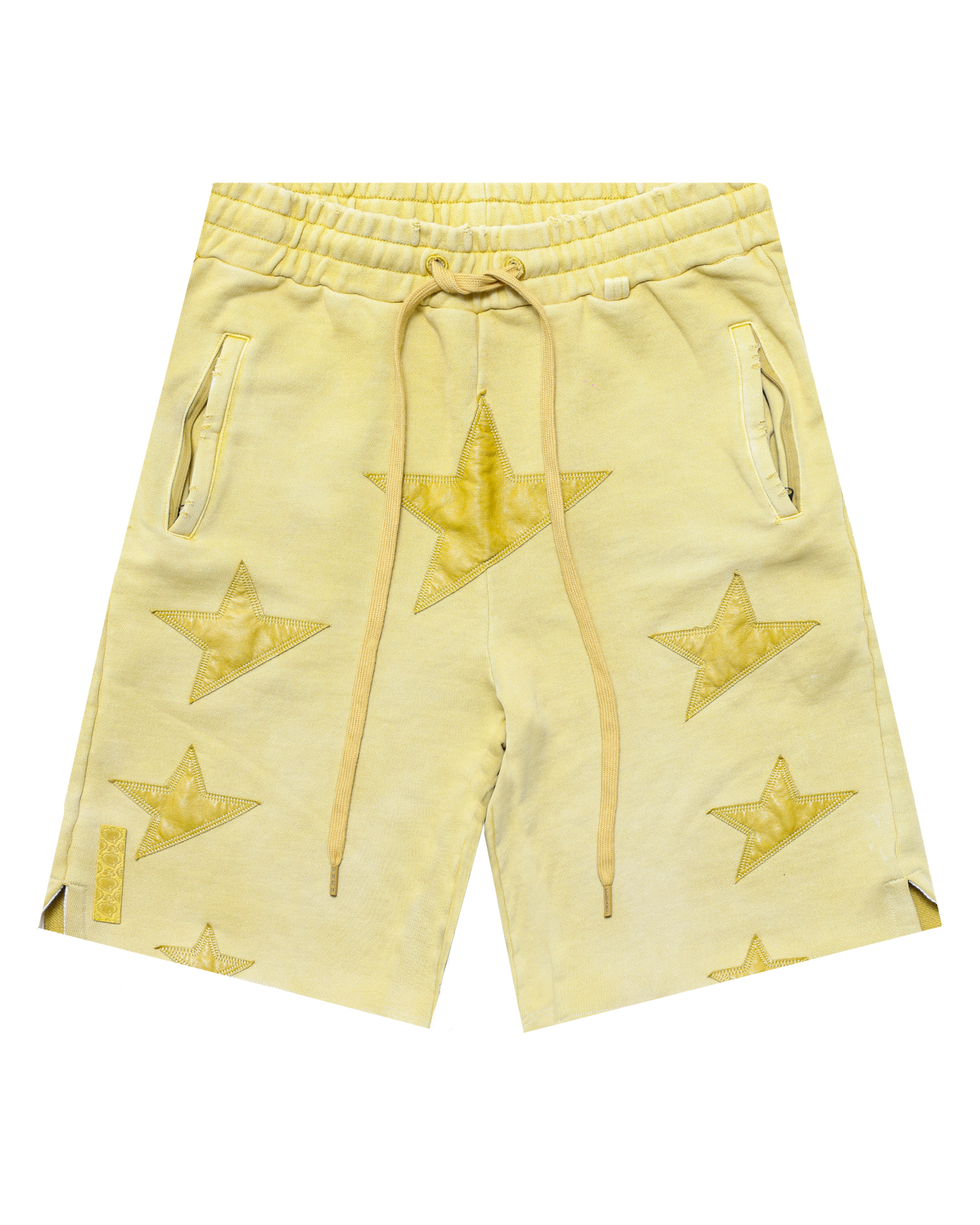 Star Leather Sweatshorts