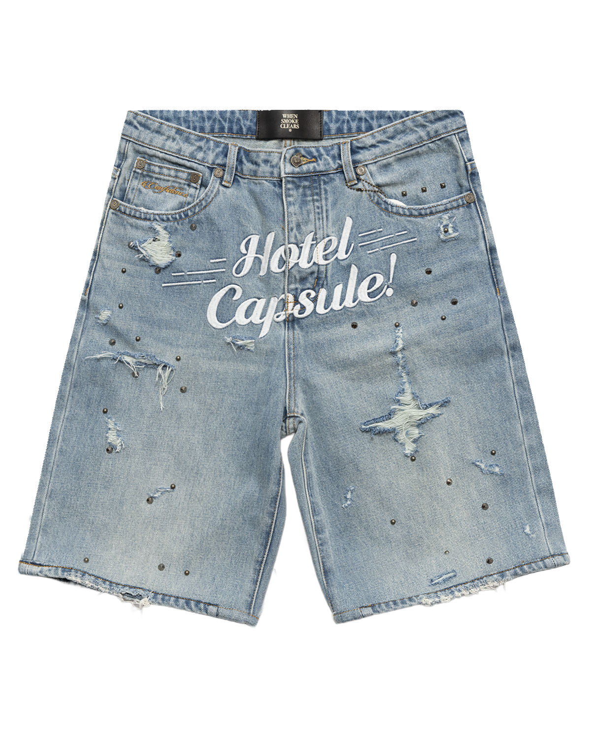 Travel Denim Shorts