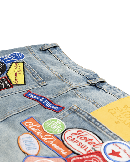 Travel Denim Shorts