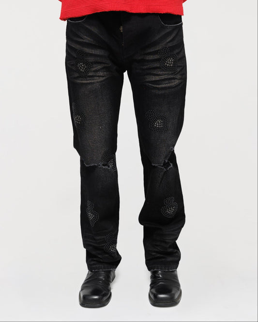 Studded Denim