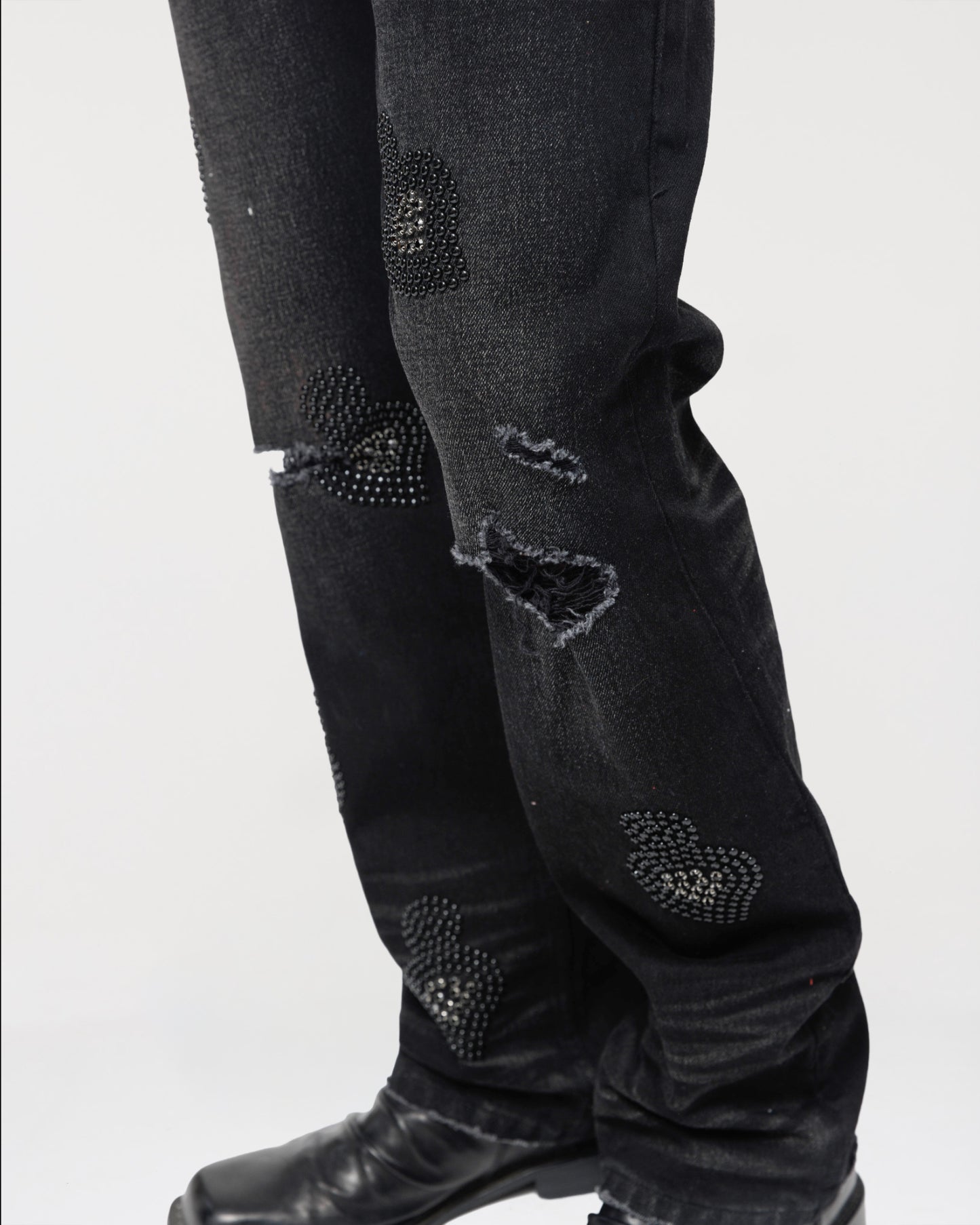 Studded Denim