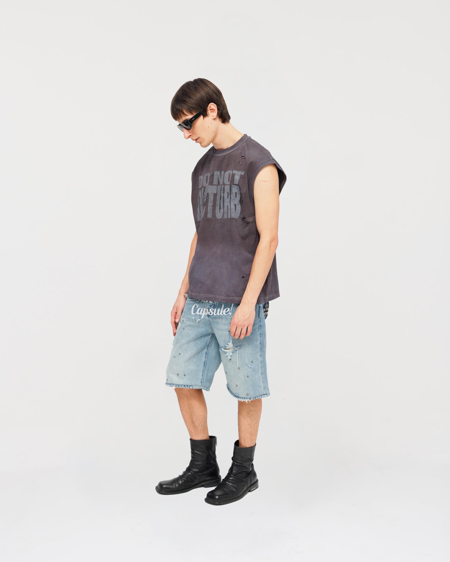 Travel Denim Shorts