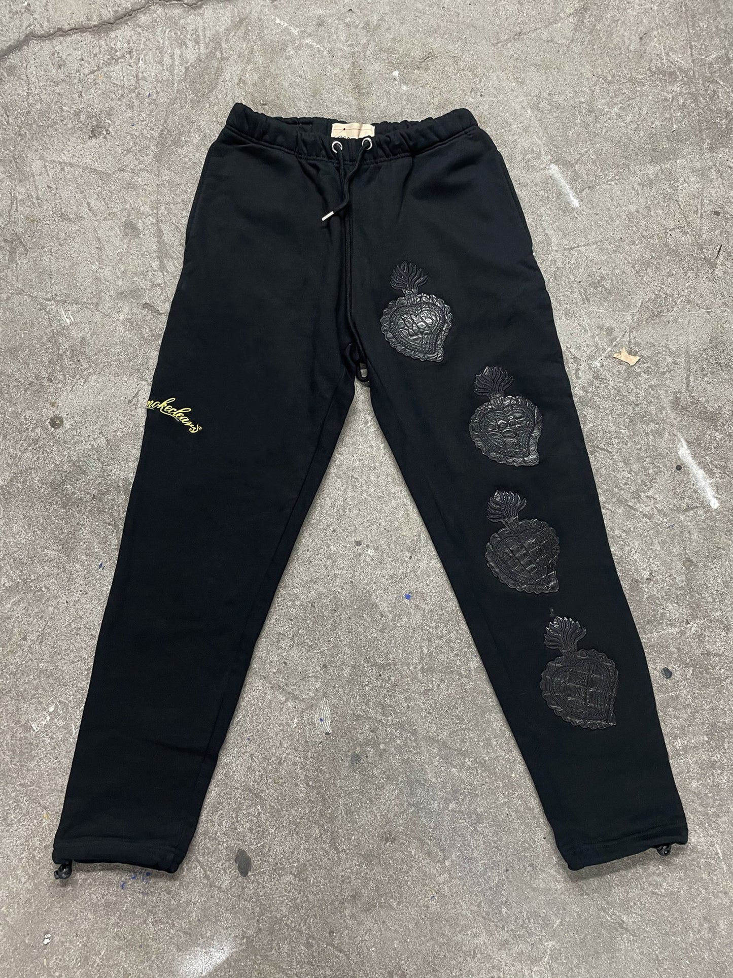 Leather Sweatpants - Flare