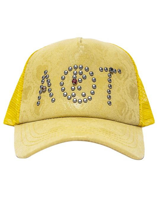 Art Studded Trucker