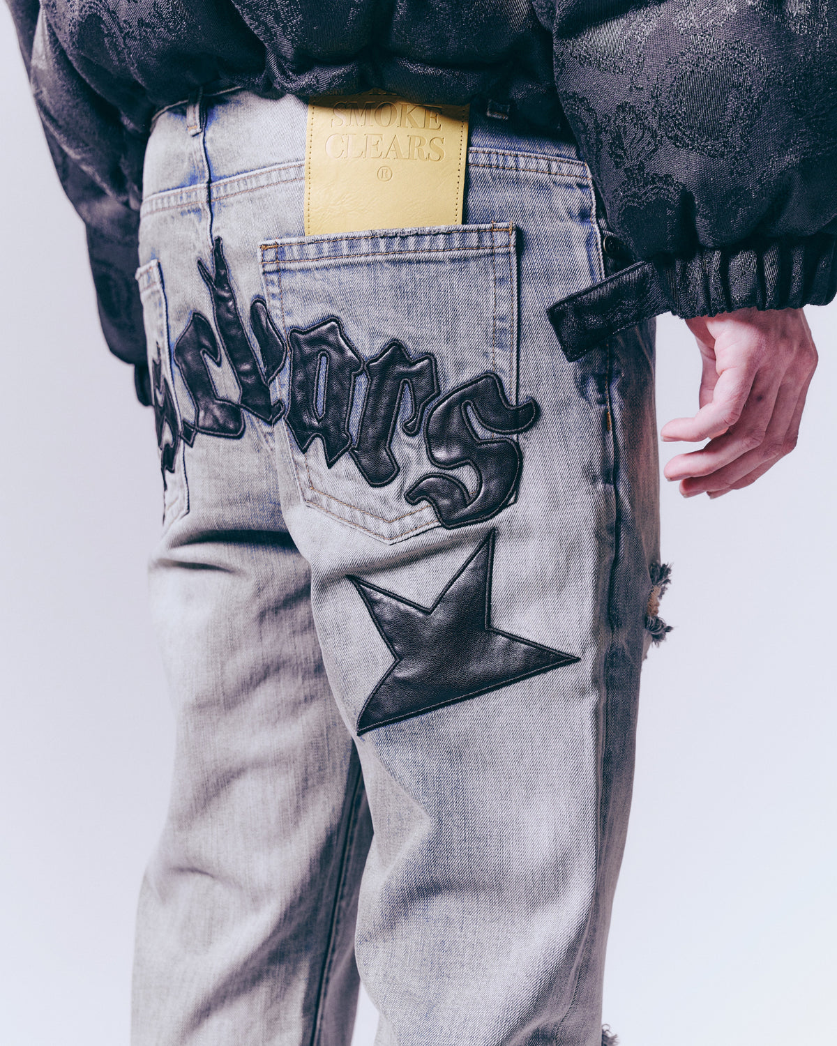 Leather Denim