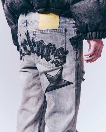 Leather Denim
