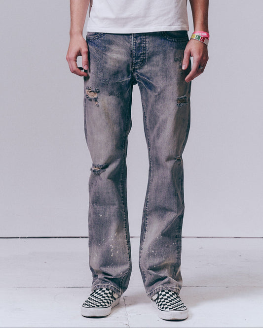 Leather Denim