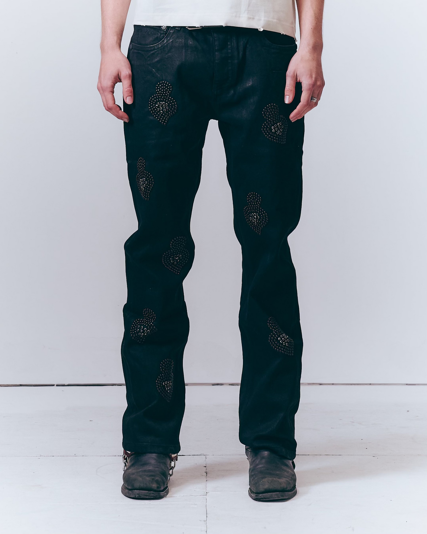 Studded Denim