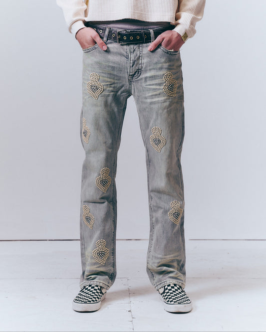 Studded Denim