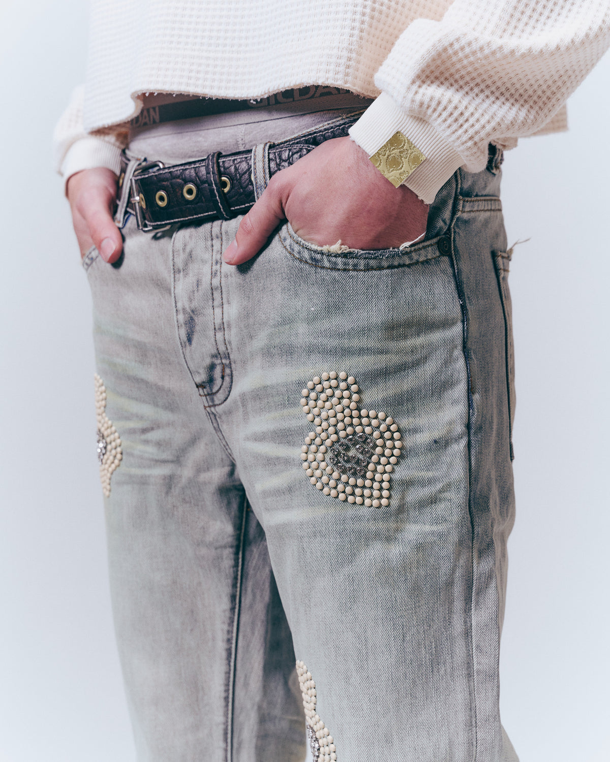Studded Denim