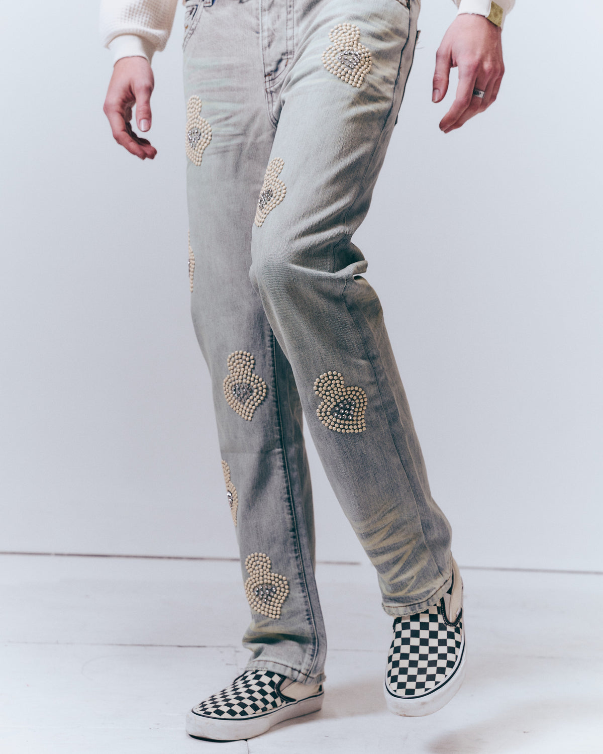 Studded Denim
