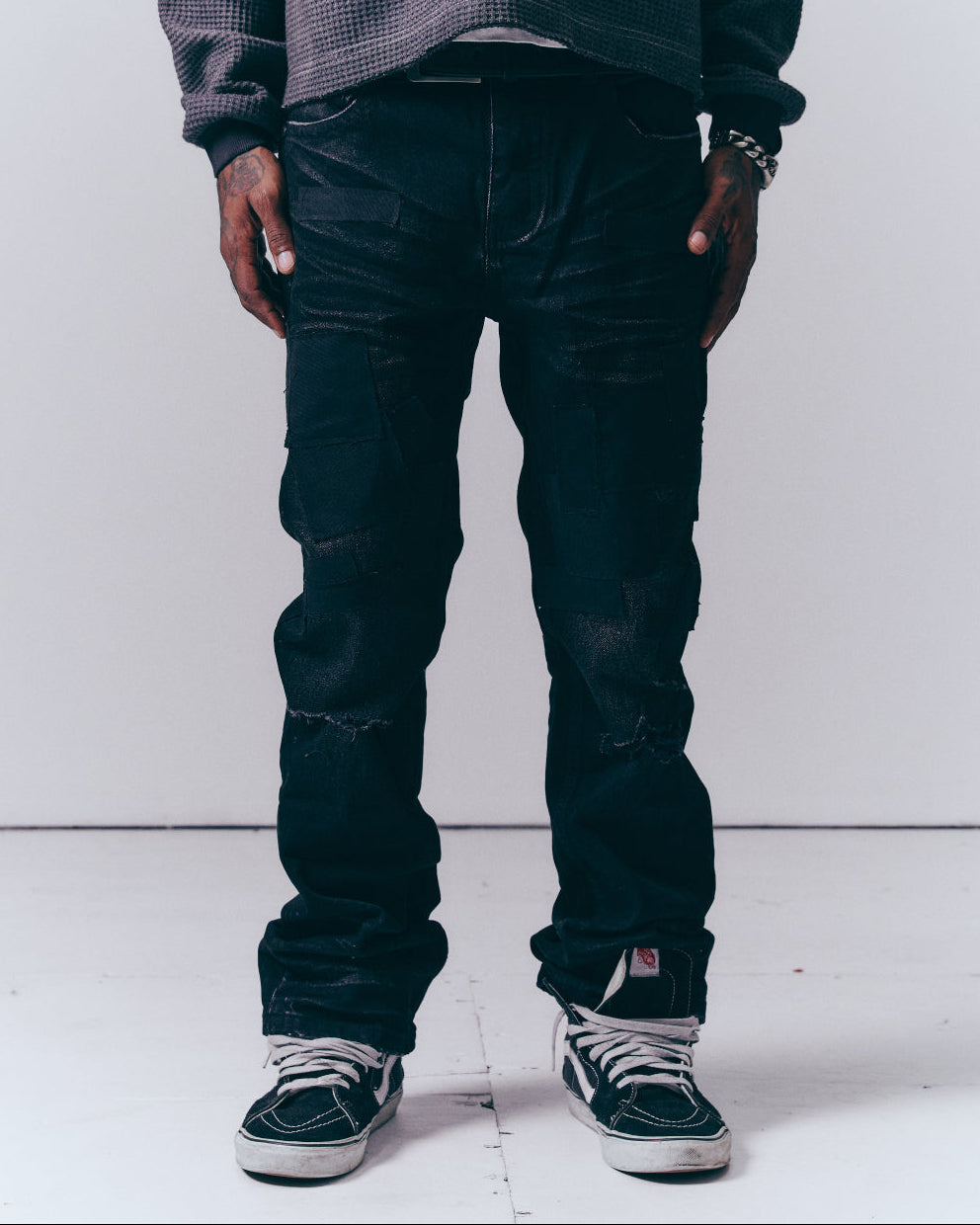 Repatched Denim