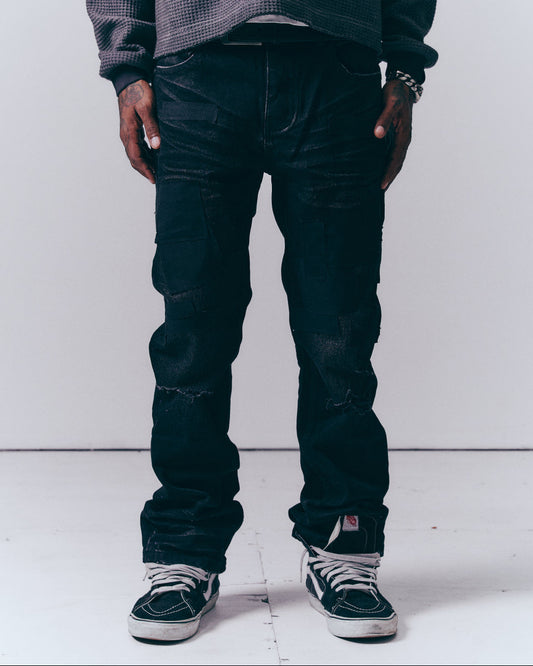 Repatched Denim