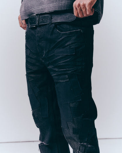 Repatched Denim