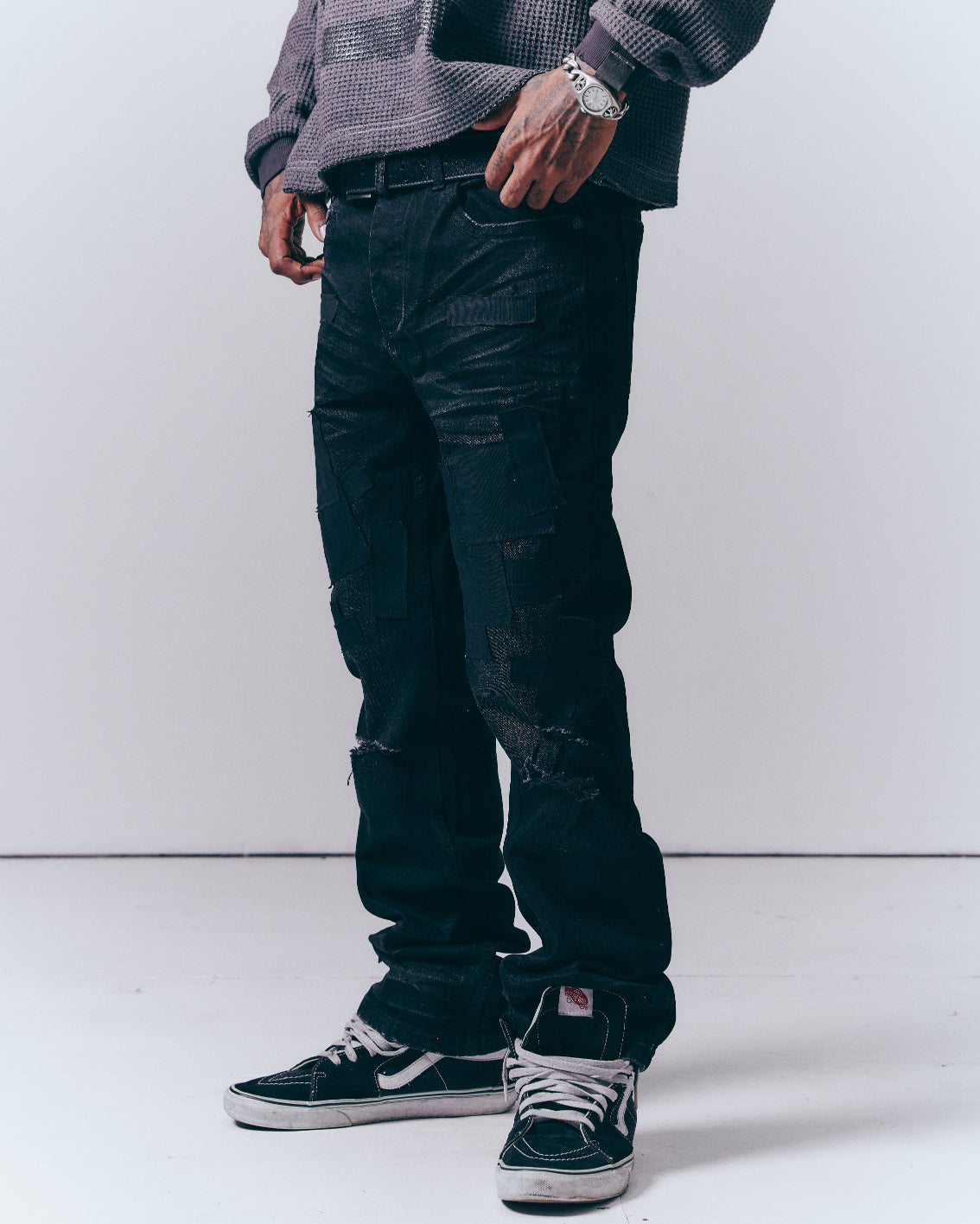 Repatched Denim