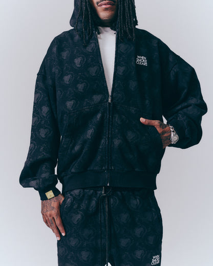 Logo Zip-Up Hoodie