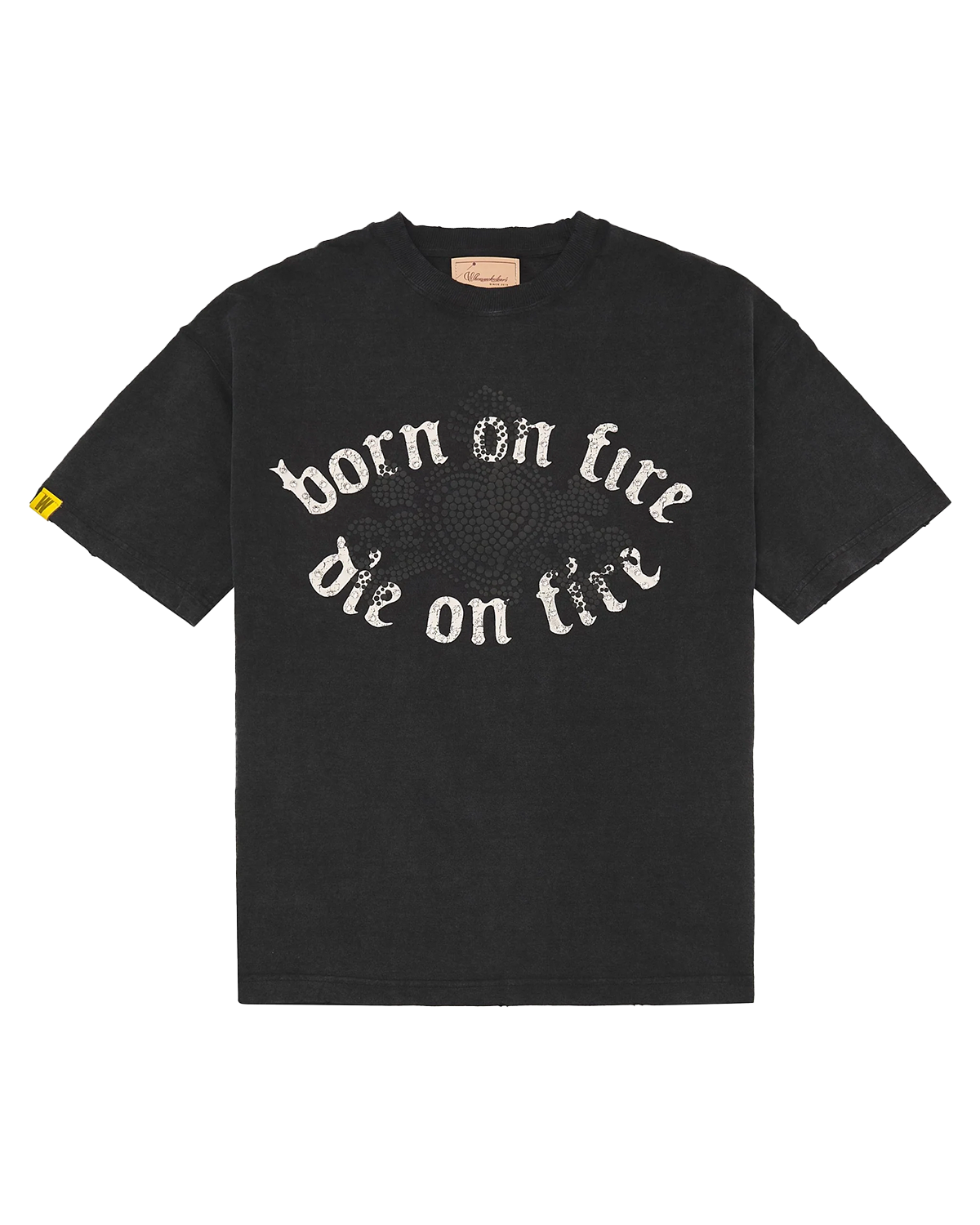 Born On Fire Rhinestone Tee