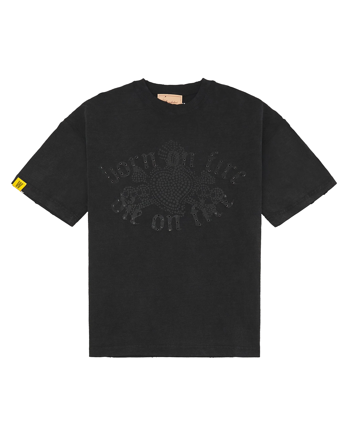 Born On Fire Rhinestone Tee