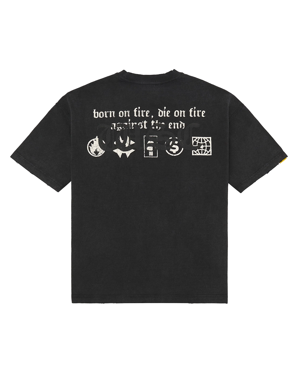 Born On Fire Rhinestone Tee