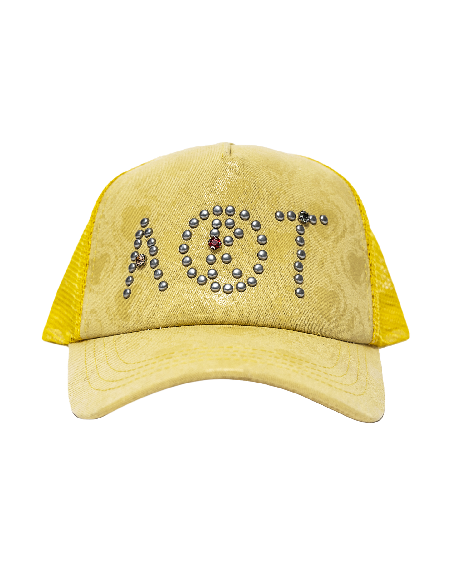 Art Studded Trucker