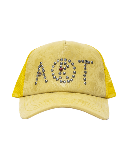 Art Studded Trucker