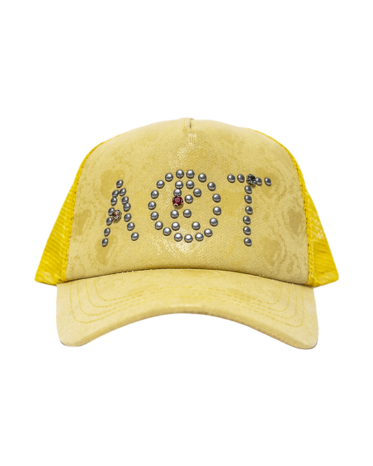 Art Studded Trucker